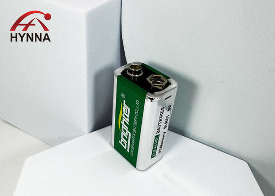 6LR61 Batería alcalina de 9V 6LR61P1B Batería alcalina de 9 voltios para sistema de alarma de humo